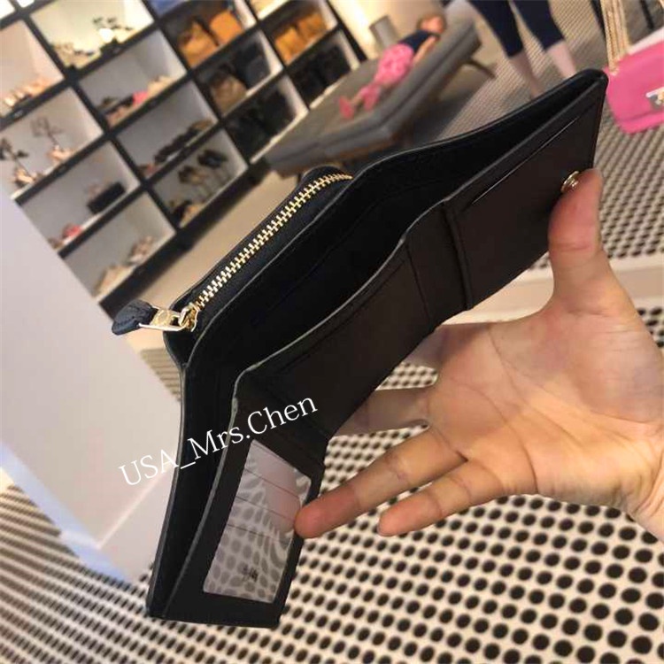 Ví Tiền Kẹp Ngắn Coach, Chính Hãng Có Giấy Mua Hàng F37968 Ví Ngắn Gấp Ba Ví Da Thật Ví Nữ