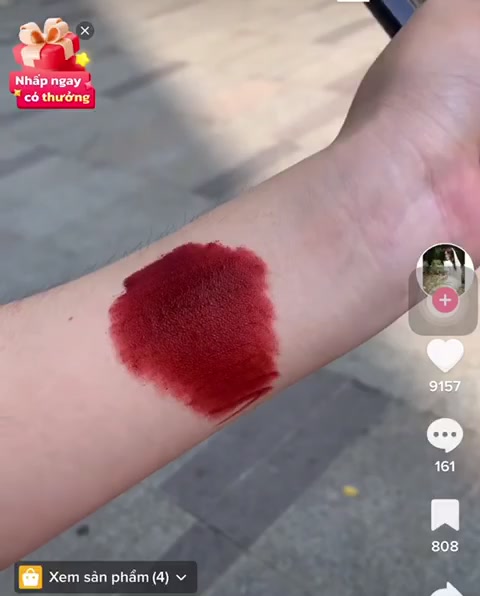 Son GIÁ SỈ A12 nắp tím Handmade  - son ver2 A12 đỏ nâu đất | BigBuy360 - bigbuy360.vn