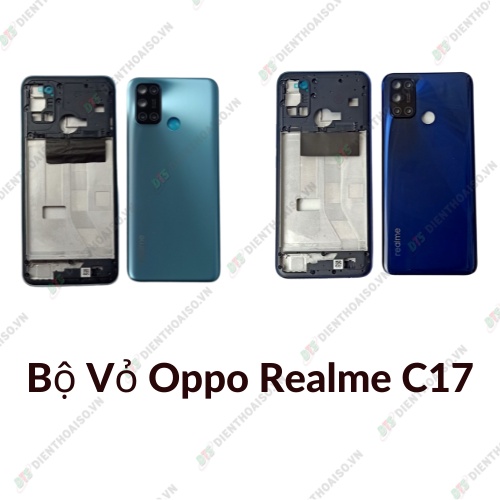 Vỏ máy oppo c17 xanh lá ,xanh dương