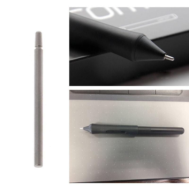 CRE  Durable Titanium Alloy Pen Refills Drawing Graphic Tablet Standard Pen Nibs Stylus for Wacom BAMBOO Intuos Pen CTL-471 Ctl4100