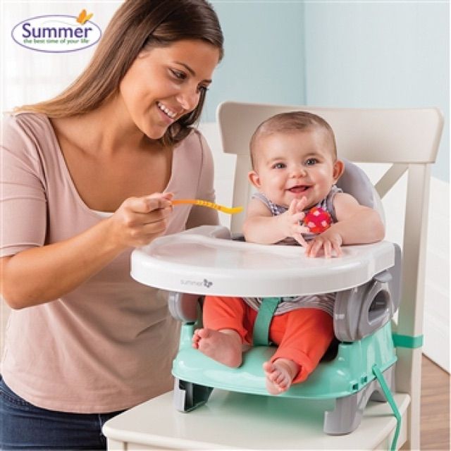 Ghế ăn bột 2 nấc độ cao Summer Infant Deluxe SM13060 hồng