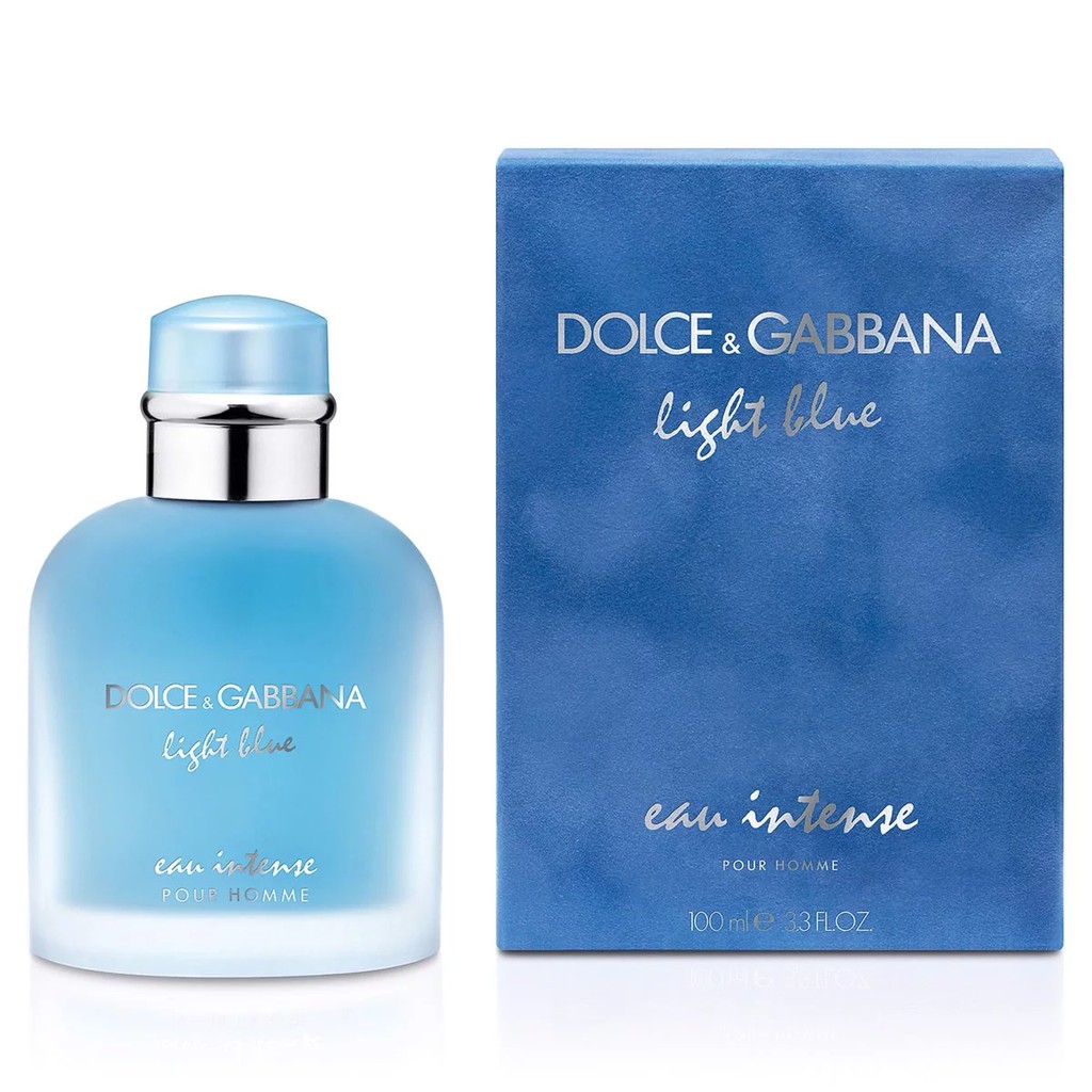 Nước hoa Nam Dolce & Gabbana Light Blue Eau Intense Pour Homme 100ml (Chính hãng 100%)