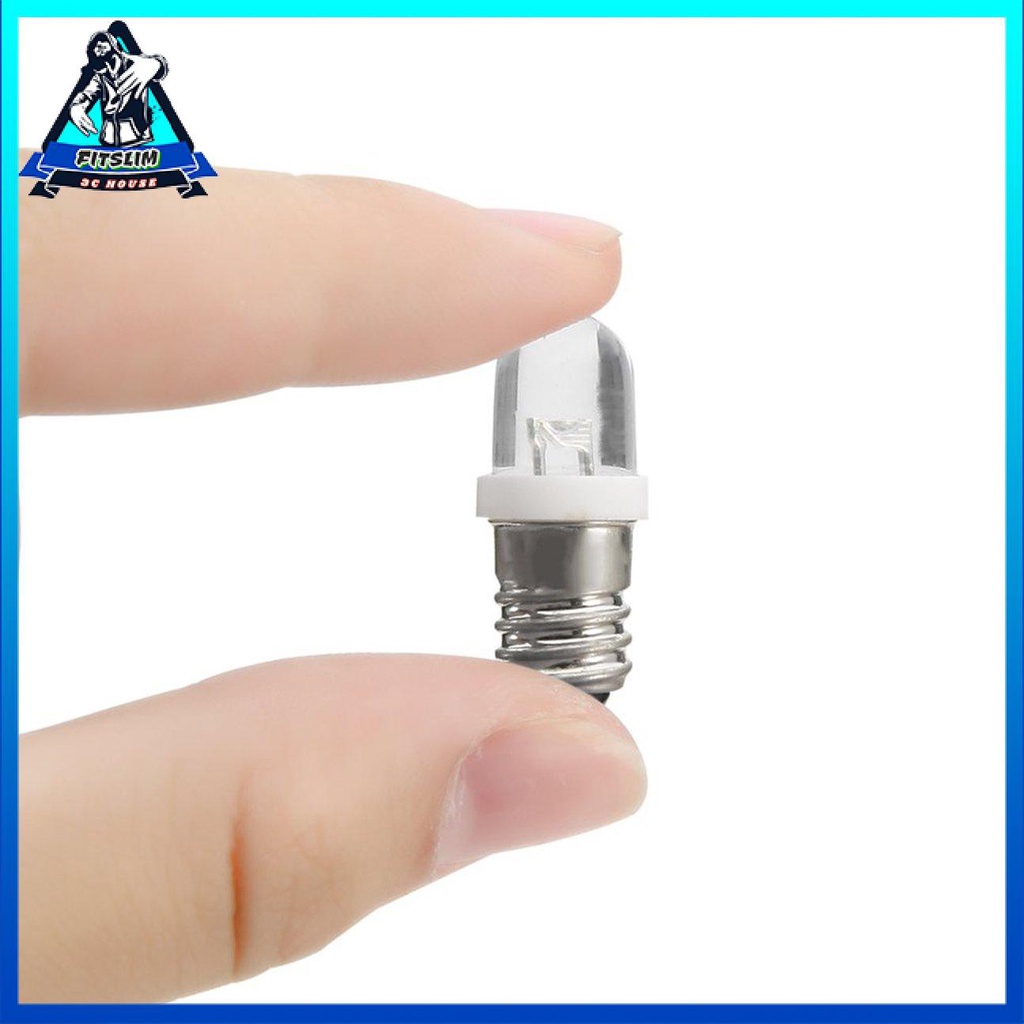 Bóng Đèn Led E10 Ánh Sáng Trắng Dc 6v