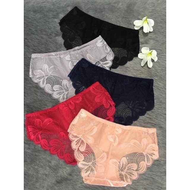 Quần lót ren hoa sau siêu sexy 2160 [BI &amp; CI]