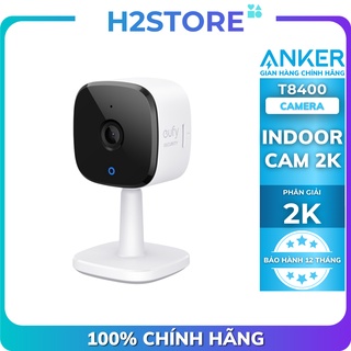 Camera wifi trong nhà eufy - t8400 độ phân giải 2k -