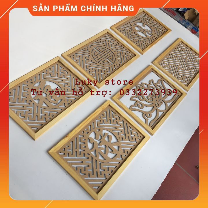 Tấm Chống Ám Khói Bàn Thờ Treo Tường, chắn khói 99.9% gỗ tự nhiên bền đẹp FREE SHIP