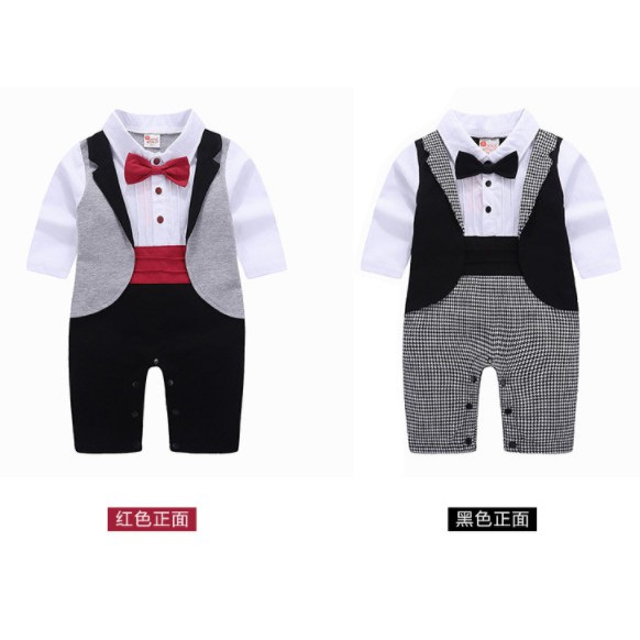 Body đuôi tôm giả vest set bodysuit cho bé trai cực đẹp (QC đẹp)