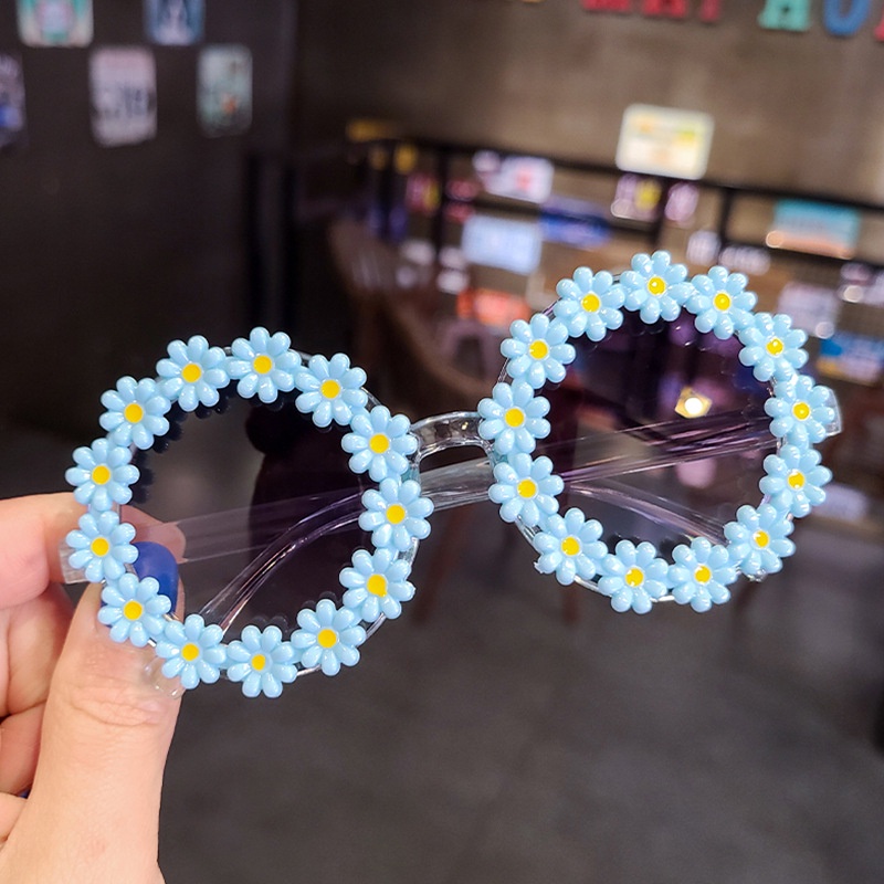 Kính Mát Gọng Tròn Phong Cách Retro Hàn Quốc Cho Bé