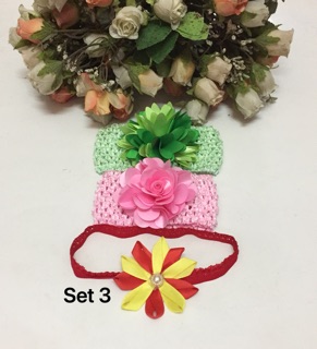 Combo 3 băng đô handmade dành cho bé iu