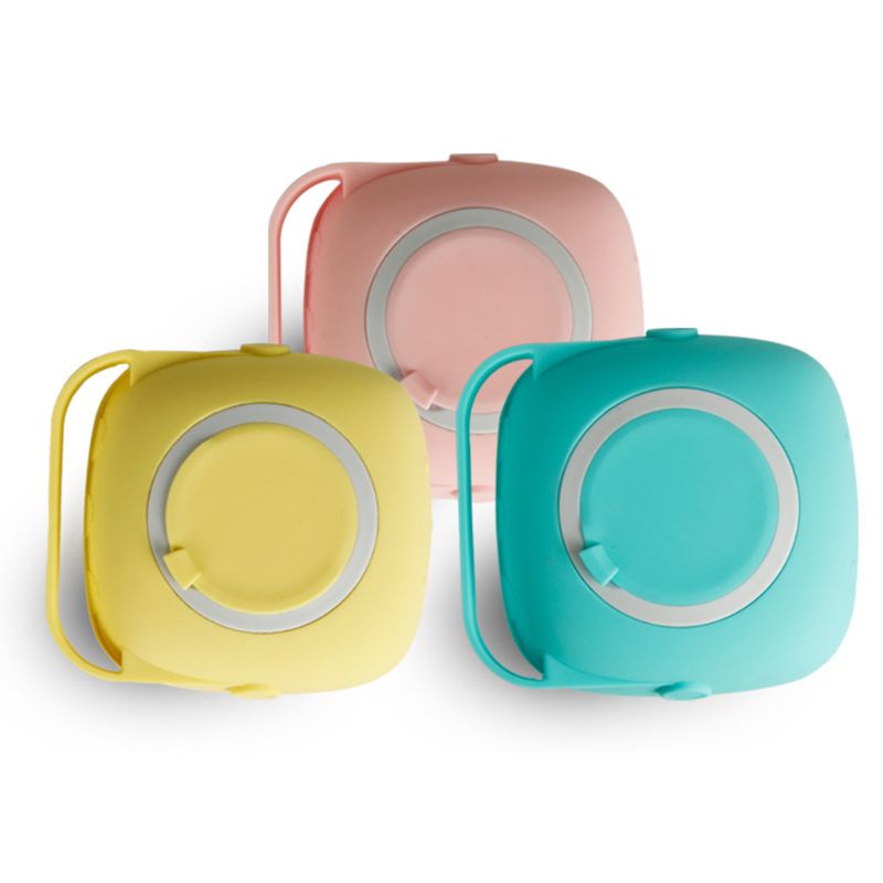 Bàn Chải Tắm Cho Thú Cưng Bằng Silicon Mềm Kèm Hộp Đựng Dầu Gội Đầu