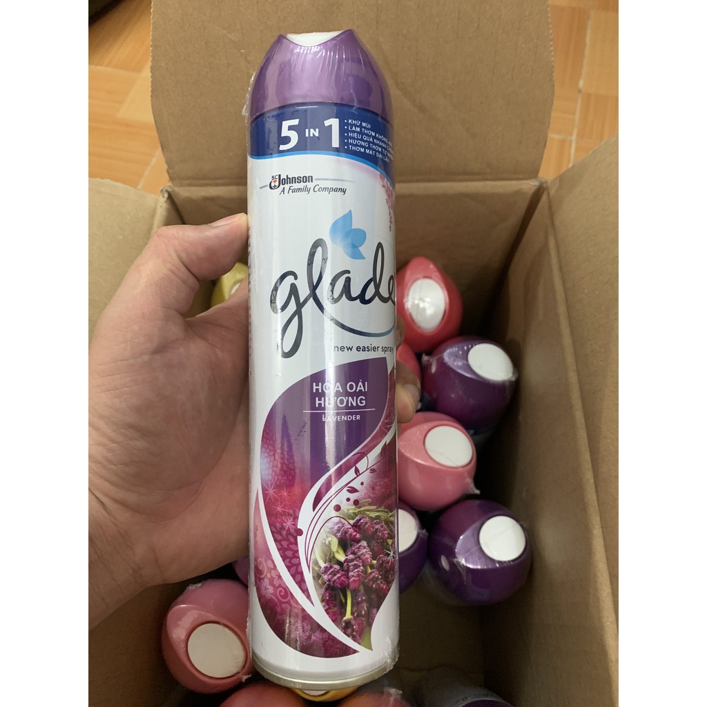 XỊT PHÒNG GLADE 280ML đủ mùi hương