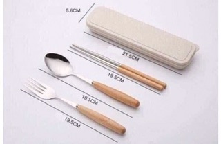 BỘ THÌA DĨA ĐŨA HỘP LÚA MẠCH
