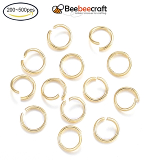 Khoen tròn inox thiết kế hở dùng để làm đồ trang sức/móc chìa khóa tiện dụng