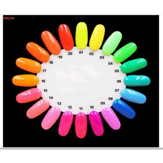 SƠN MÓNG TAY DẠ QUANG PHÁT SÁNG CỰC MẠNH mã SPAM3516  F6 in 1