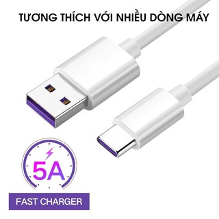 [Bảo Hành 1 Đổi 1] Dây Cáp Sạc USB Type C Dài 1m