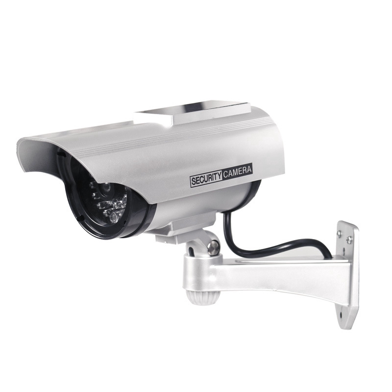 Máy quay giám sát giả có đèn LED nhấp nháy sử dụng năng lượng mặt trời