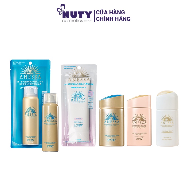 Kem Chống Nắng Anessa Perfect UV Sunscreen Skincare Milk SPF50+/PA++++