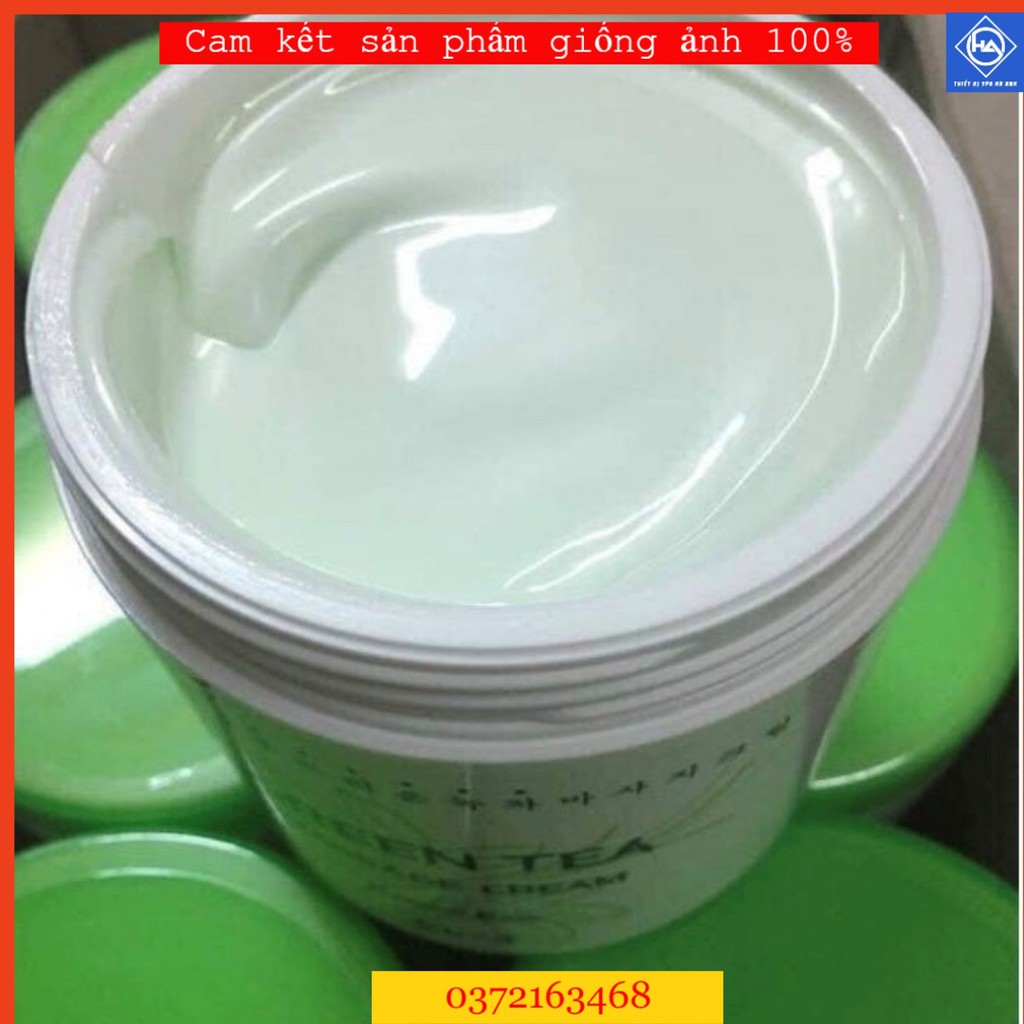 Kem massage mặt trà xanh GREEN TEA MASSAGE CREAM mềm mượt trơn tay 480ml