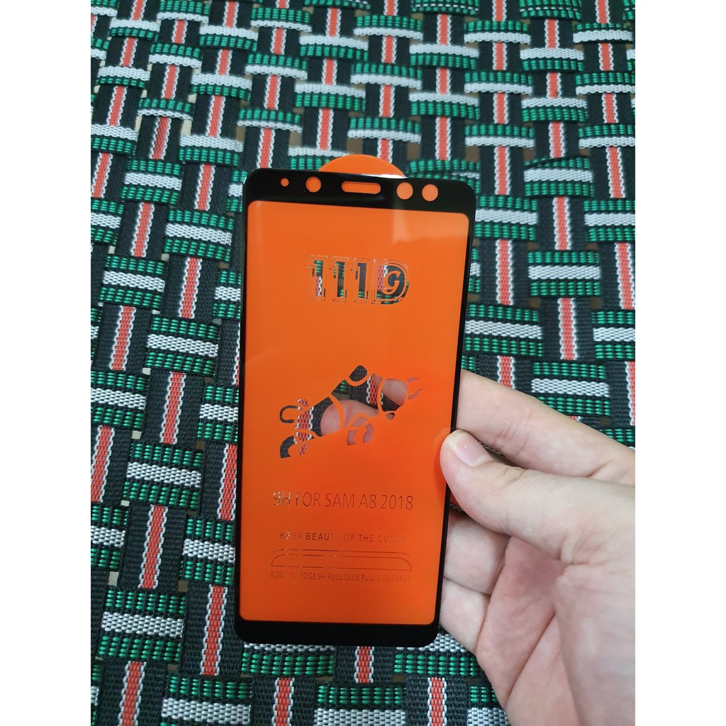 Kính cường lực 111D Full màn Samsung A8 2018 - Phukien333 | BigBuy360 - bigbuy360.vn