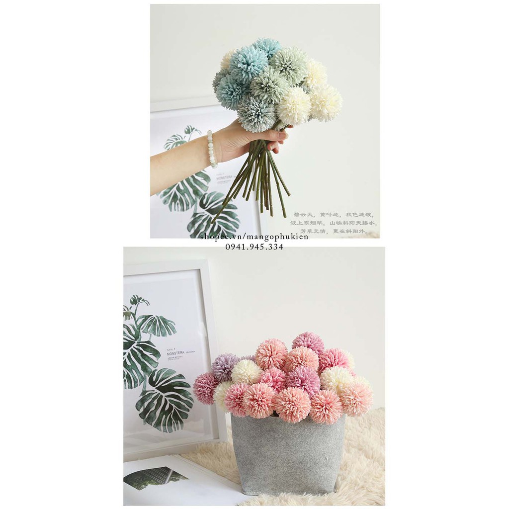 Hoa bồ công anh siêu xinh decor phụ kiện chụp ảnh sản phẩm