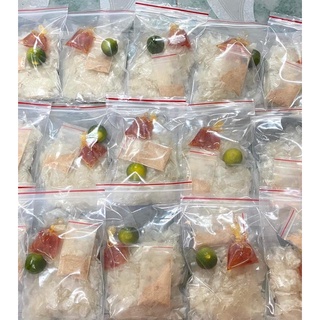 Bánh tráng sate hành phi