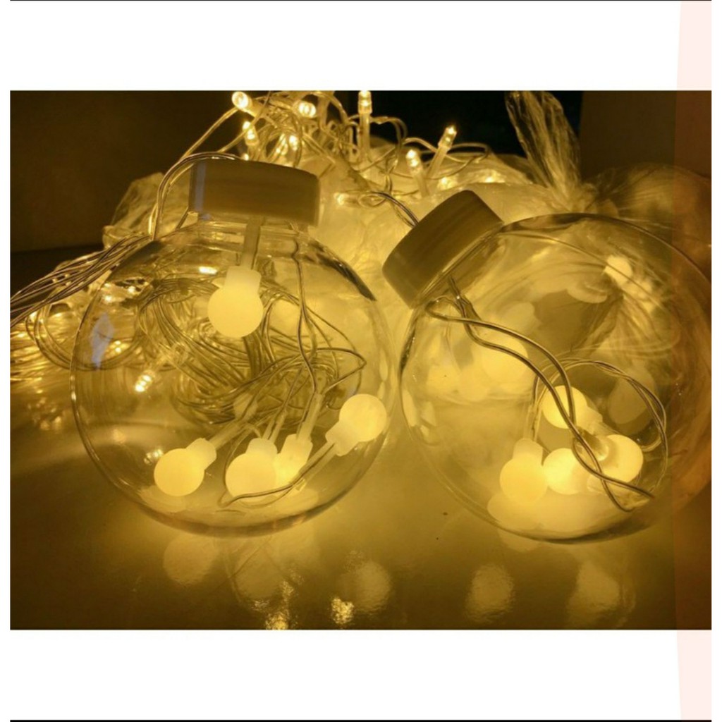 DÂY ĐÈN TRANG TRÍ KIỂU BANH (ĐỦ MÀU / VÀNG NẮNG)