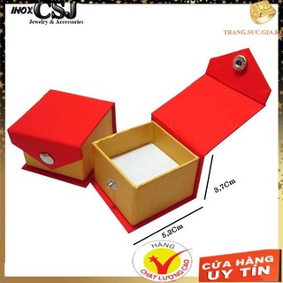 ( HÀNG CHUẨN ĐẸP) CHUYÊN SỈ LẺ HỘP NHẪN BẰNG GIẤY CỨNG NÚT BẤM LK012