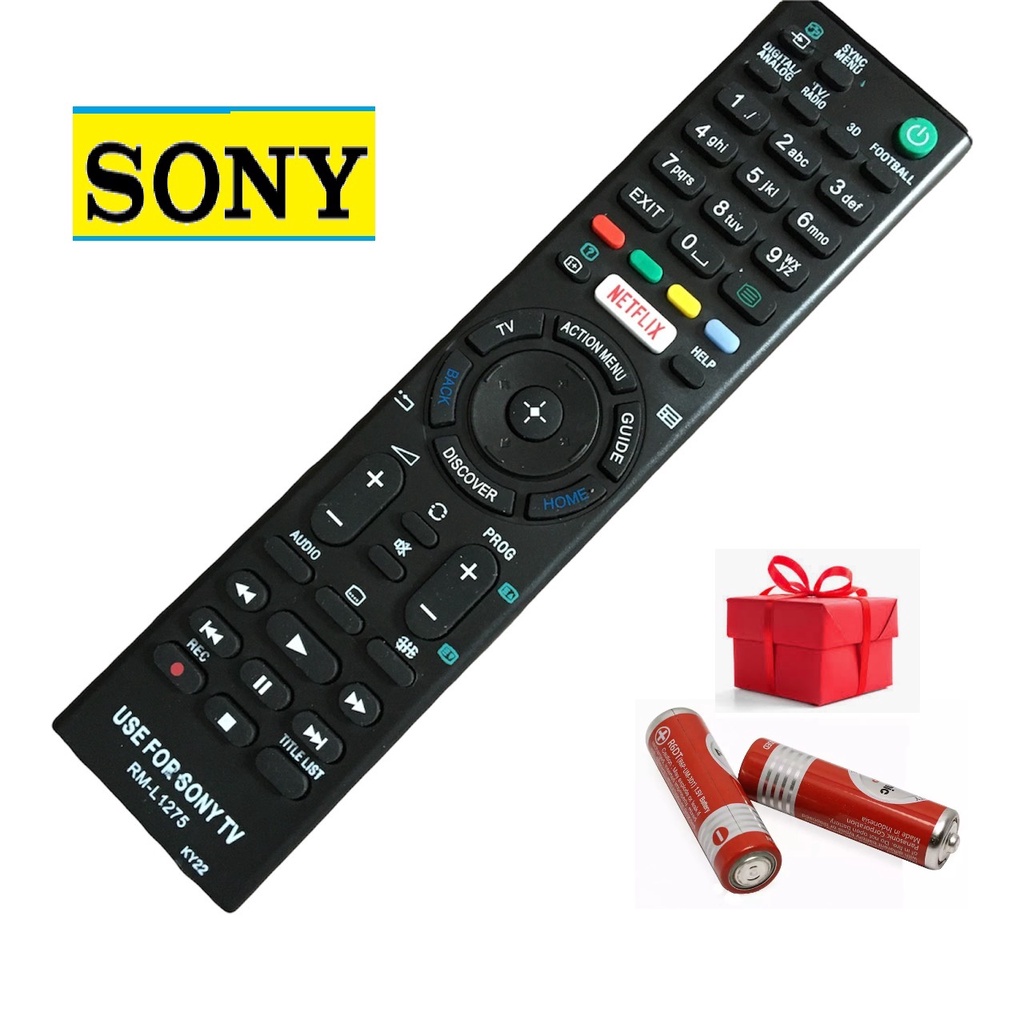 Điều khiển tivi sony RM-L1275 LCD/LED/SMART hàng mới 100%