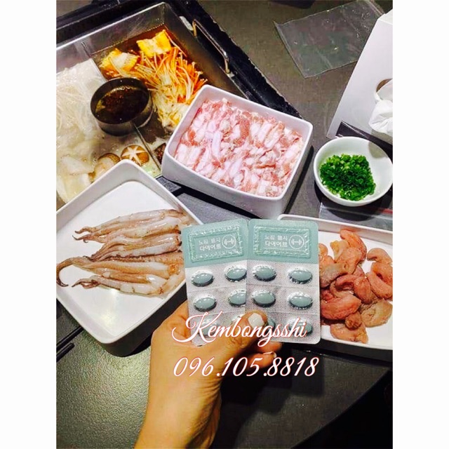 [SỈ GIÁ TỐT] Viên Uống Giảm Cân Siêu Tốc Hàn Quốc