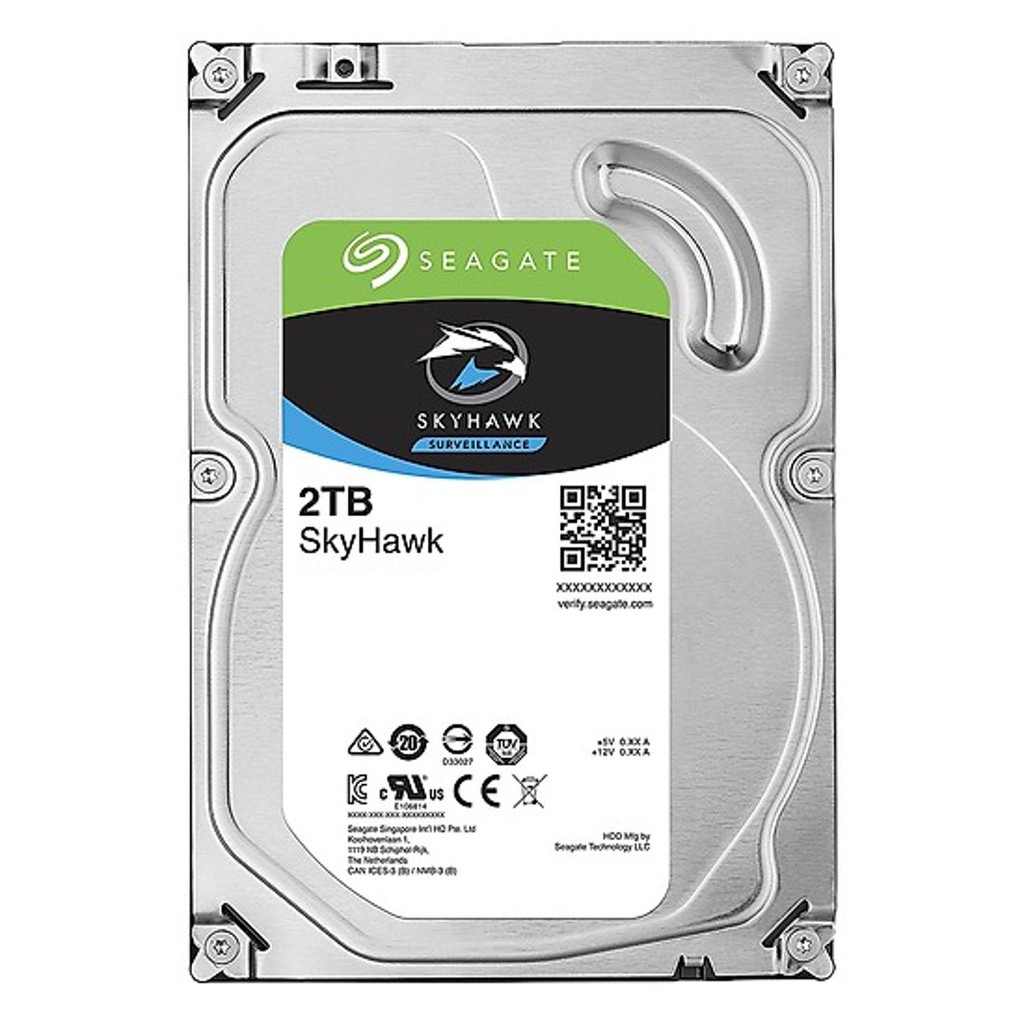 [Mã ELCL7 giảm 7% đơn 300K] Ổ cứng HDD 3.5" Camera SEAGATE Skyhawk 2TB SATA 5900RPM_ST2000VX015