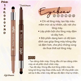 Chì Kẻ Lông Mày LUA Perfect Eyebrow