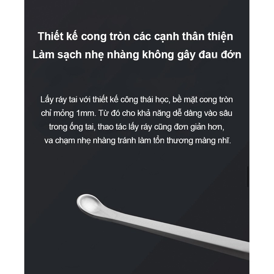 ( Bộ 5 món ) Bộ bấm móng tay cao cấp chính hãng Xiaomi , Dụng cụ làm móng Xiaomi 5 món kéo tỉa lông mũi, dũa móng,...