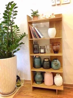 KỆ GỖ GÓC TƯỜNG