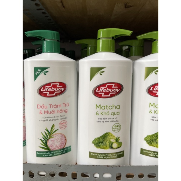 Sữa tắm Lifebouy dextox khổ qua và than hoạt tính 850g | BigBuy360 - bigbuy360.vn