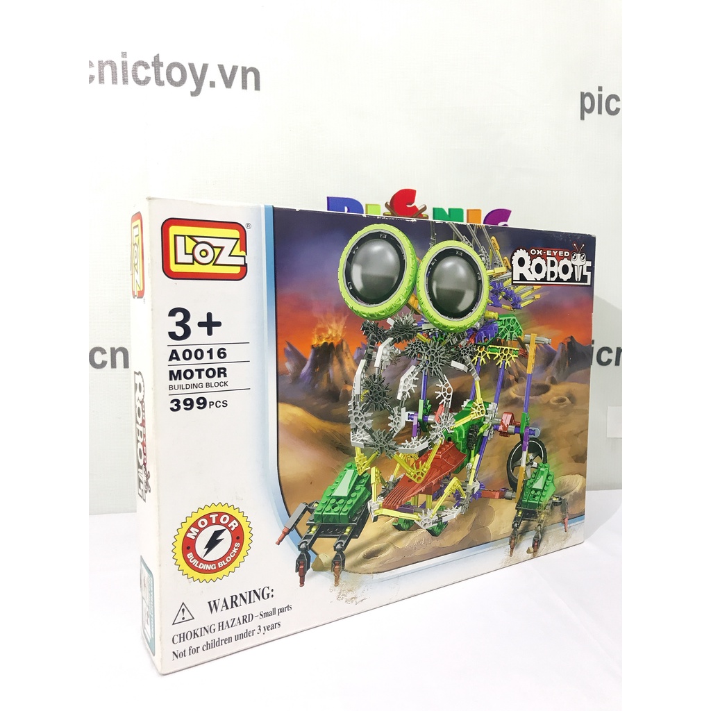 Bộ ráp hình Robot Chomp có động cơ (399 miếng)
