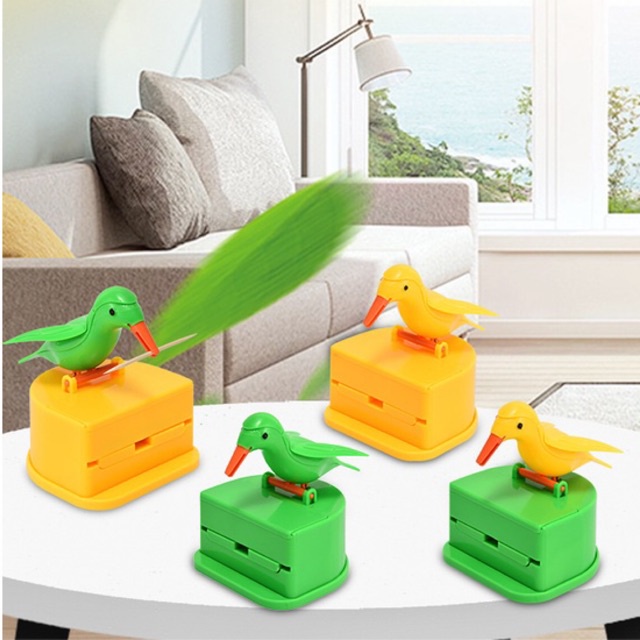 Hộp chim gắp tăm tự động 143