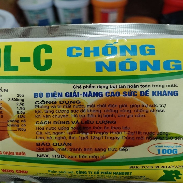 [Chăm Sóc Gà Chọi] bổ sung chất điện giải - tăng sức đề kháng - 1 gói  100 gram