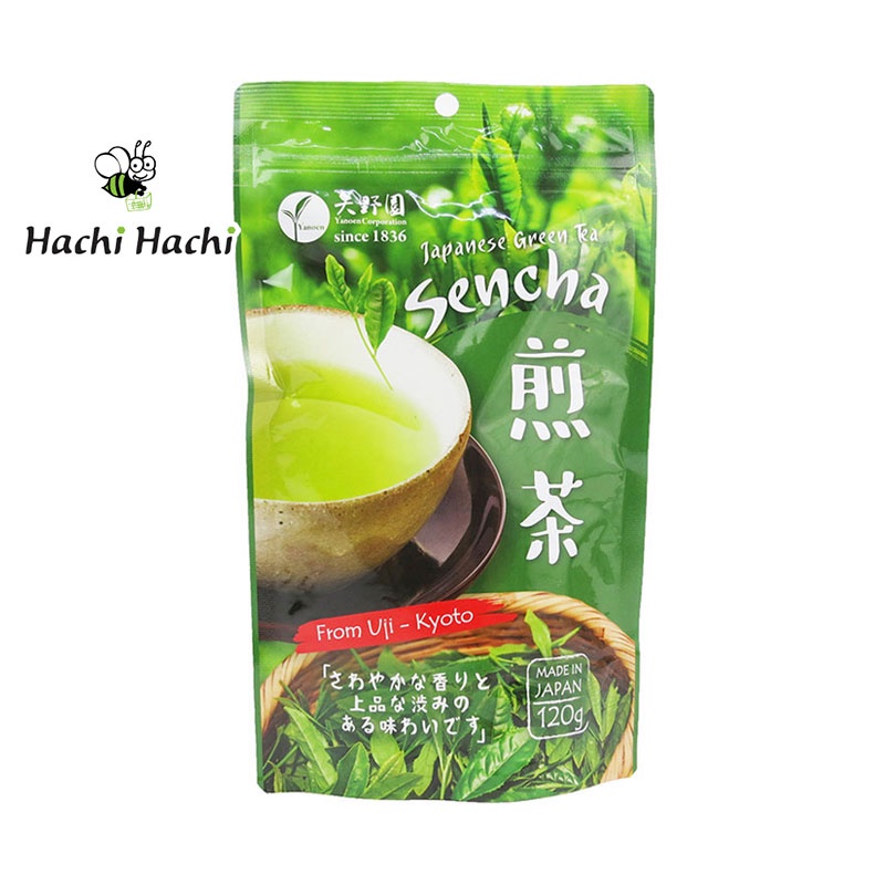 Mã GROSALE2 giảm 8% đơn 150K Trà xanh Sencha Yanoen 120g Hachi Hachi Japan