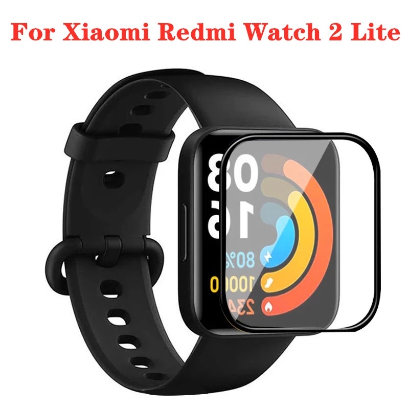 Miếng dán bảo vệ màn hình đồng hồ thông minh mềm 3D dành cho Xiaomi Redmi Watch 2 Lite