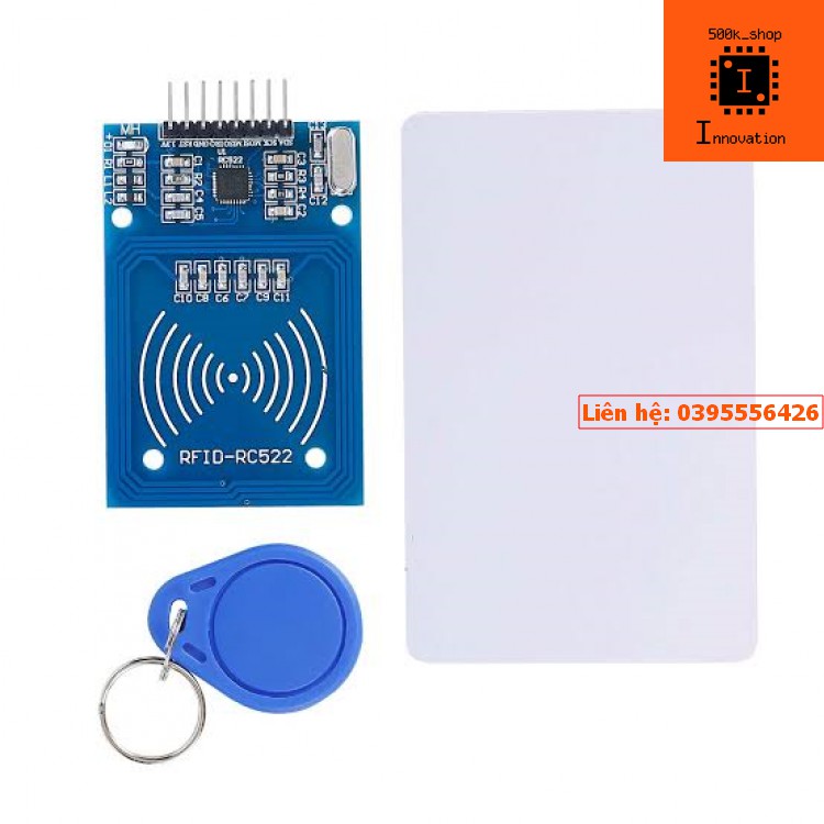 modun thu phát RFID/NFC 13.56 Mhz Bộ module rfid bao gồm ic, thẻ trắng, móc khóa