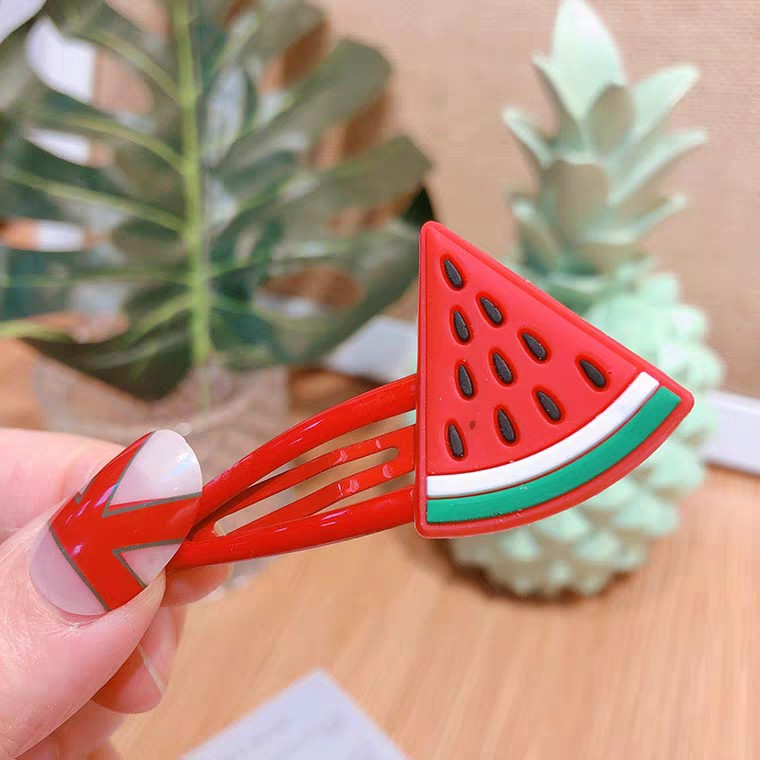 KẸP BẤM TÓC BÓNG STICKER HOẠT HÌNH 3D SIÊU DẼO CHO BÉ