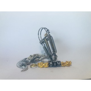 Móc Khóa Thủ Công Inox Phối ( mẫu 9)