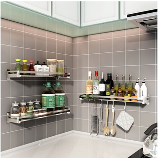 Kệ Để Gia Vị Treo Tường Trong Nhà Bếp Bằng Inox 304 Không Gỉ Sét GEV 38