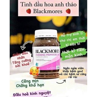 Tinh Dầu Hoa Anh Thảo Blackmore Evening Primrose Oil (190 viên)