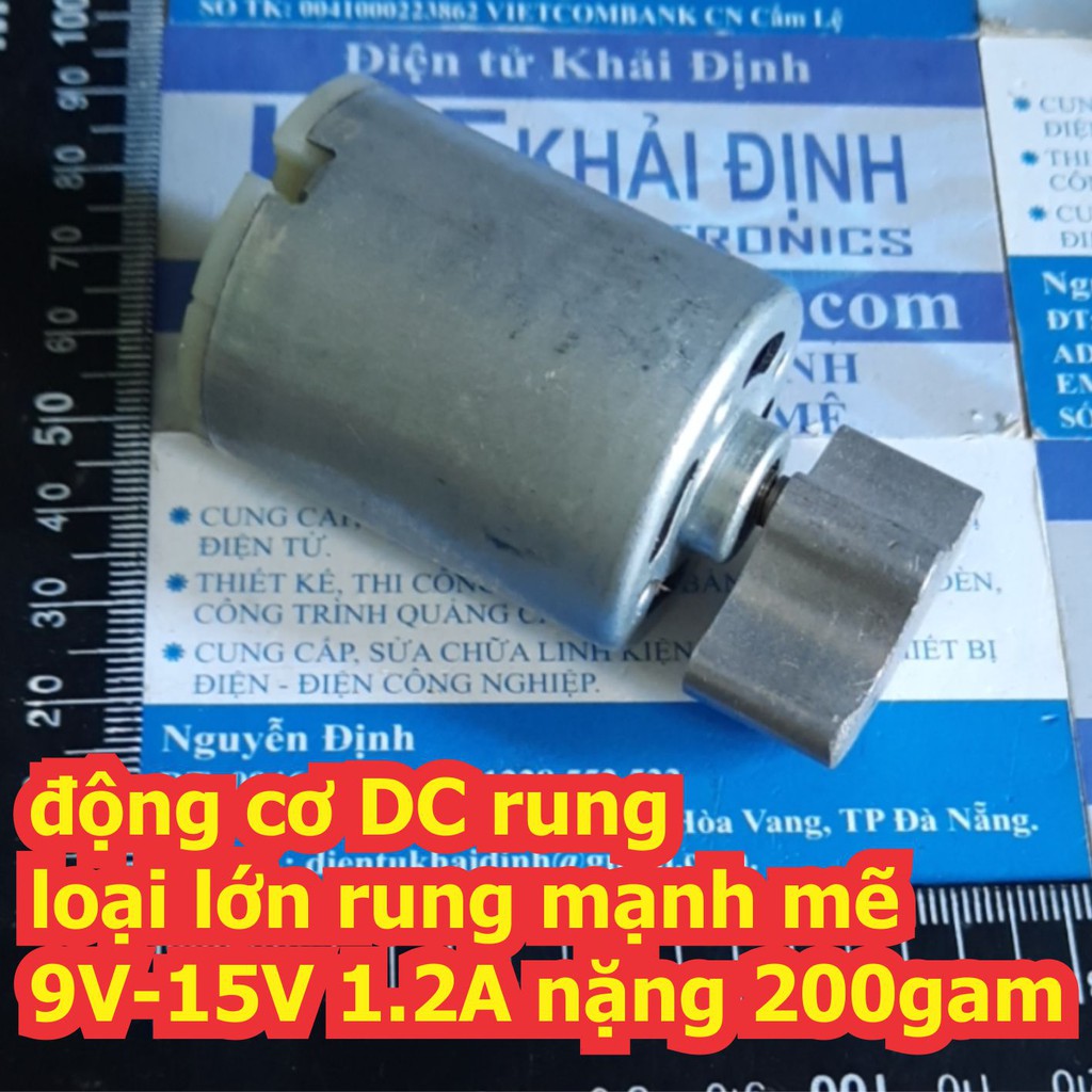 động cơ DC rung lớn rung mạnh mẽ 9V-15V 1.2A nặng 160gam kde4896 | WebRaoVat - webraovat.net.vn