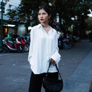 Sơ mi trắng trơn Freesize - WOG