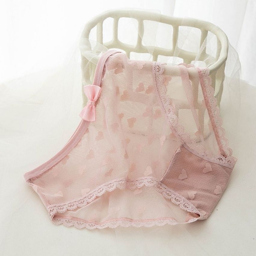 Quần lót nữ sexy, đồ lót gợi cảm không thể thiếu cho nàng, chất liệu ren mềm mại xuyên thấu đệm lót kháng khuẩn L256