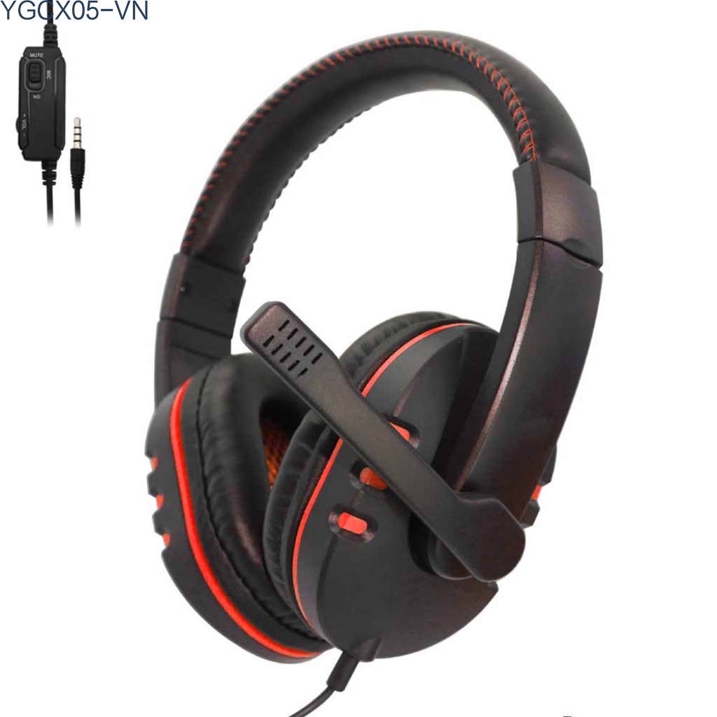 Tai Nghe Chụp Tai Có Mic Mềm Mại Cho Ps4 Laptop Mobiles | BigBuy360 - bigbuy360.vn