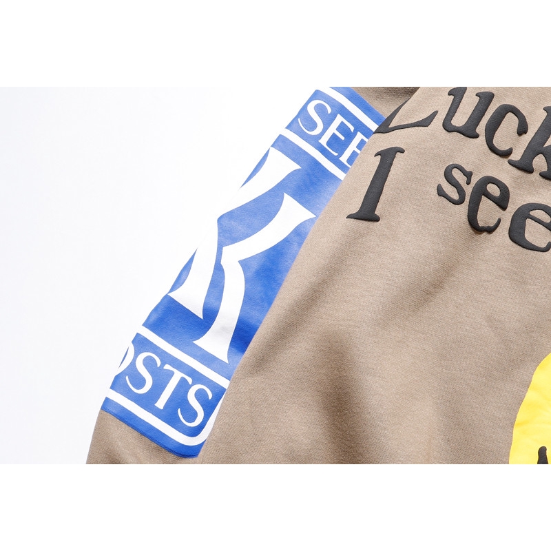 Lucky Me I see Ghosts Áo Hoodie Nỉ In Chữ Lucky Me Mùa Xuân 2022 Kích Thước Châu Á Cho Nam