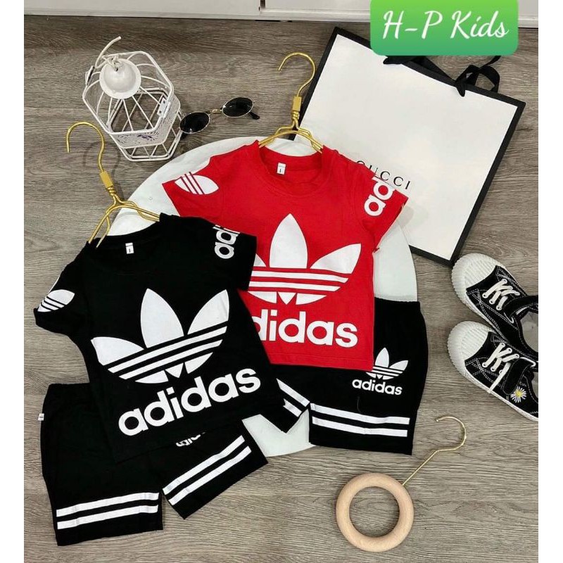 Sét bộ cộc tay bé trai bé gái adidas